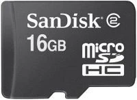 SanDisk 16GB, Class 2 (SDSDQ-016G-E11M)