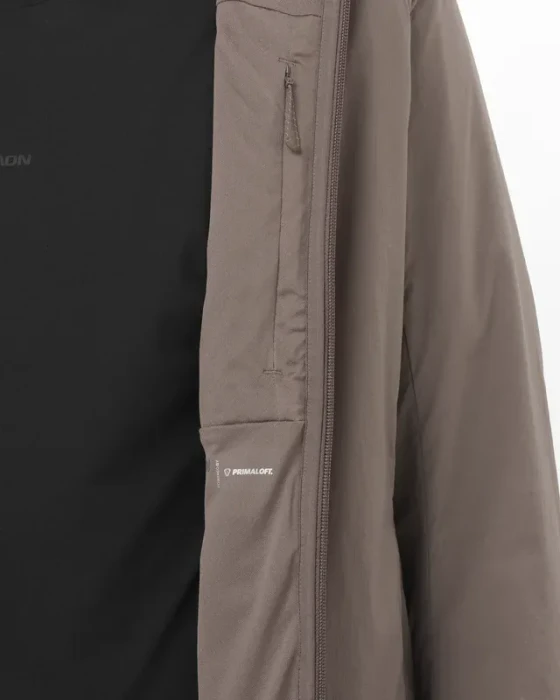 Salomon Mountain Flex Hooded Funktionsjacke iron (Herren)
