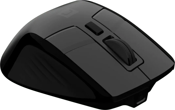 Natec Jaguar Pro Semi-Vertical Progammable Wireless Mouse schwarz, USB/Bluetooth