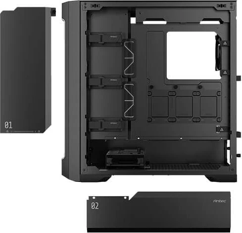 Antec Performance 1 FT, Glasfenster