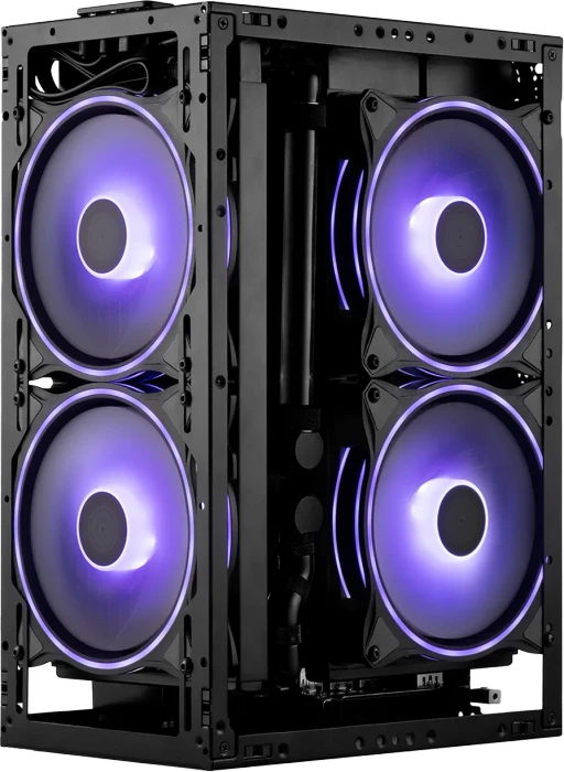 SSUPD Meshroom S [V2] Charcoal Black, schwarz, PCIe 4.0 Edition