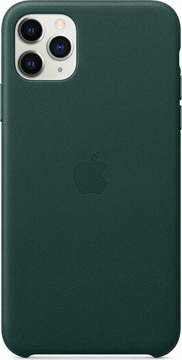Apple Leder Case für iPhone 11 Pro Max waldgruen