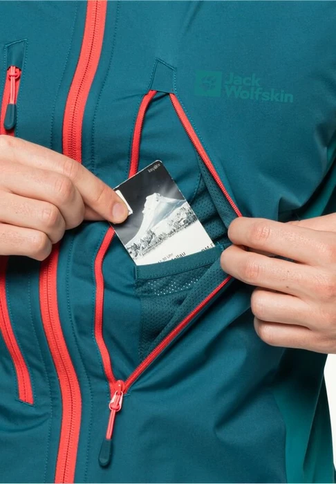 Jack Wolfskin Alpspitze Funktionsweste blue coral (Herren)