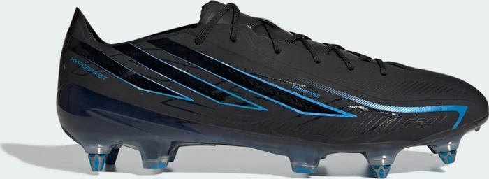 adidas F50 Hyperfast Elite SG core black/lucid ray blue