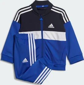 adidas Tiberio 3-Streifen Colorblock Shiny Trainingsanzug legend ink/white/semi lucid blue (Junior)