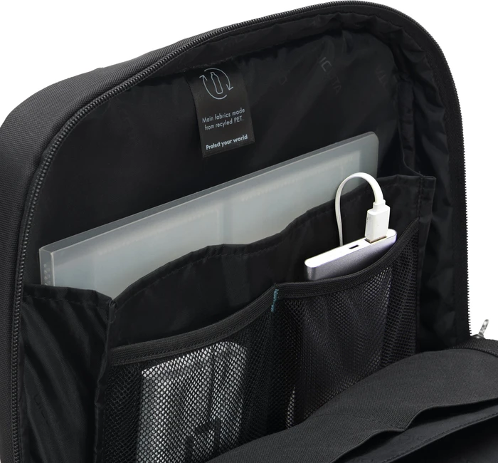 Dicota Eco Slim Eco Pro 12-14.1", Notebook Rucksack, schwarz