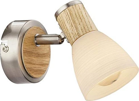 Globo Gylfi Spot 1-flammig nickel/braun