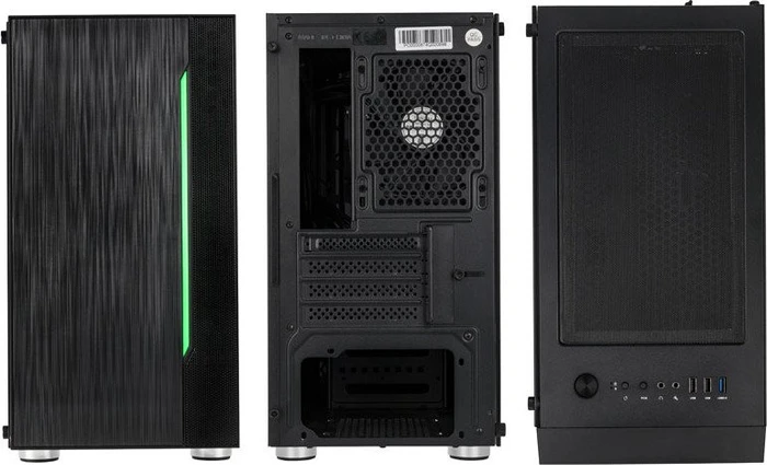 Kolink Inspire K6 RGB, schwarz, Glasfenster