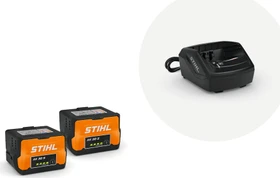 Stihl AK30S + AL101 Starterset 36V, 5.0Ah, Li-Ionen, 2 Akkus [10.0Ah] [360Wh]