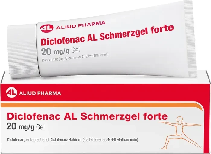 Aliud Diclofenac AL 20mg/g forte Schmerzgel, 180g