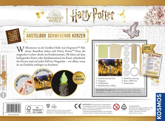 Kosmos Harry Potter - Schwebende Kerzen