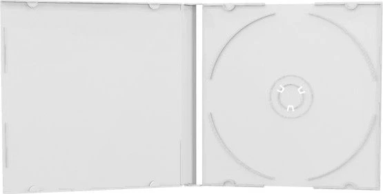 MediaRange CD-Hülle, transparent, 100 Stück