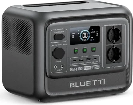 Bluetti Elite 100 V2 Solargenerator grau, 1024Wh