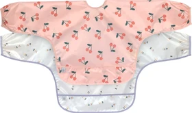 Lässig Langarm-Lätzchen Happy Fruits Kirsche, 2 Stück