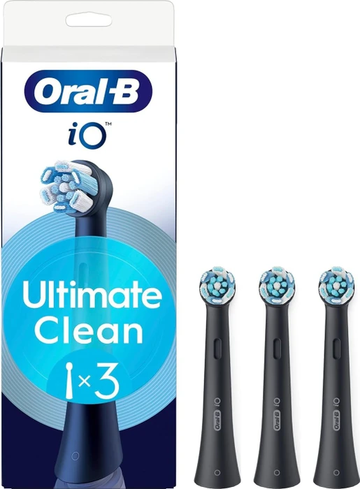 Oral-B iO Ultimative Reinigung Ersatzbürste schwarz, 3 Stück