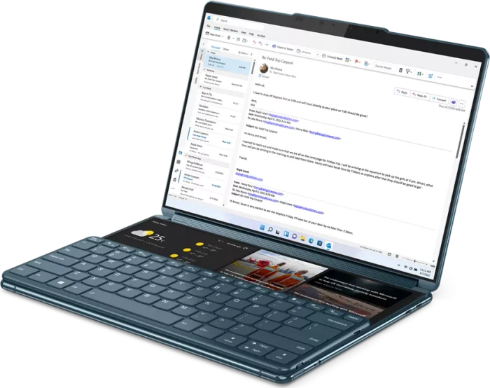 Lenovo Yoga Book 9 13IRU8, Core i7-1355U, 16GB RAM, 1TB SSD, DE