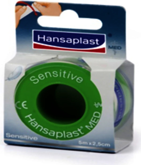 Hansaplast Sensitiv, 1.25cm x 5m, 1 Stück