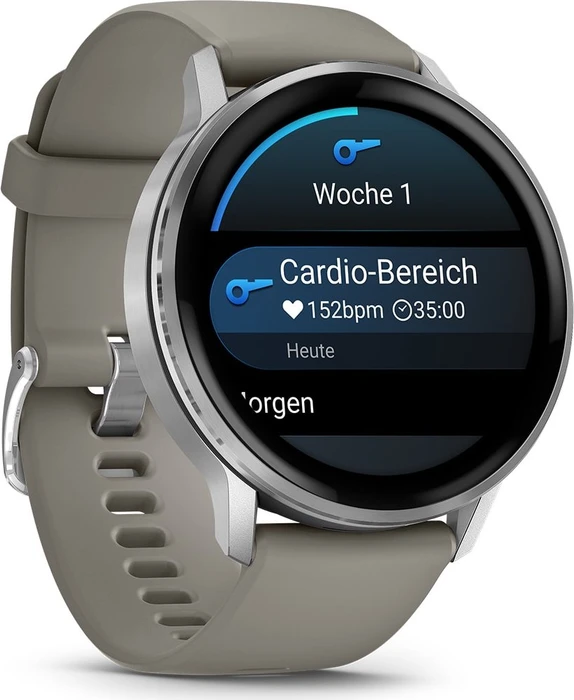 Garmin Venu 4 silber/grau
