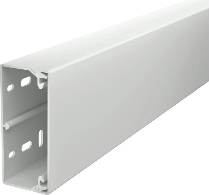 OBO Bettermann WDK40090LGR Kabelkanal, 90x40mm, 2m, lichtgrau