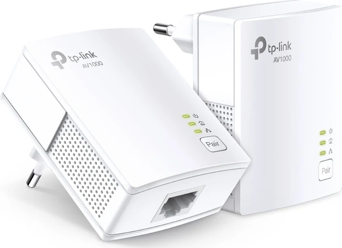 TP-Link Powerline AV1000, HomePlug AV2, RJ-45, 2er-Pack