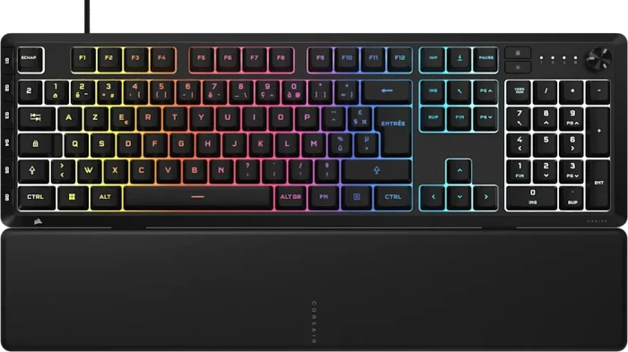 Corsair SKIFF 100 PLUS, schwarz, LEDs RGB, USB, FR