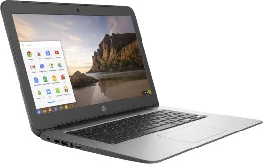 HP Chromebook 14 G4, silber, Celeron N2940, 4GB RAM, 32GB Flash, UK
