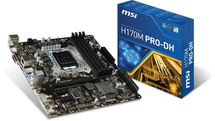 MSI H170M Pro-DH (Intel 1151)