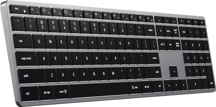 Satechi Slim X3 Backlit Keyboard, schwarz/grau, Bluetooth, US