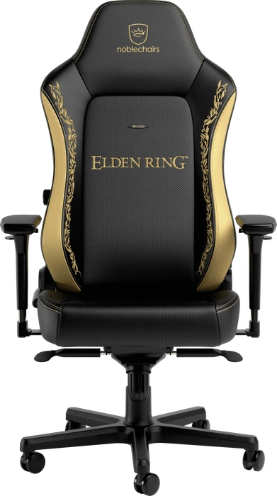 noblechairs Hero Elden Ring Edition Gamingstuhl, schwarz/gold (NBL-HRO-PU-ERE)