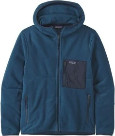 Patagonia Microdini Fleece Hoody Jacke tidepool blue (Herren)