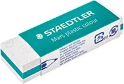 Staedtler Radierer Mars plastic colour, weiß/türkis