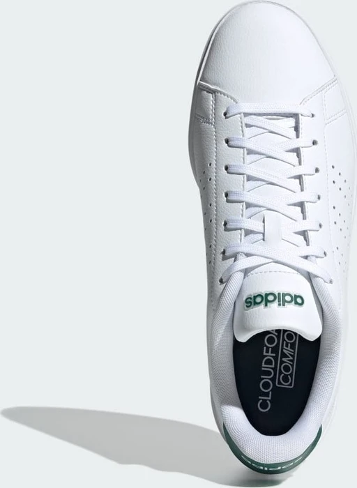 adidas Advantage 2.0 cloud white/core black/collegiate green