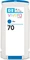 HP Tinte 70 blau Vorschaubild