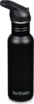 Klean Kanteen Classic Flip Sport Cap Trinkflasche 532ml schwarz