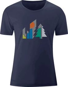 Maier Sports Burgeis Funktionsshirt kurzarm night sky melange (Herren)