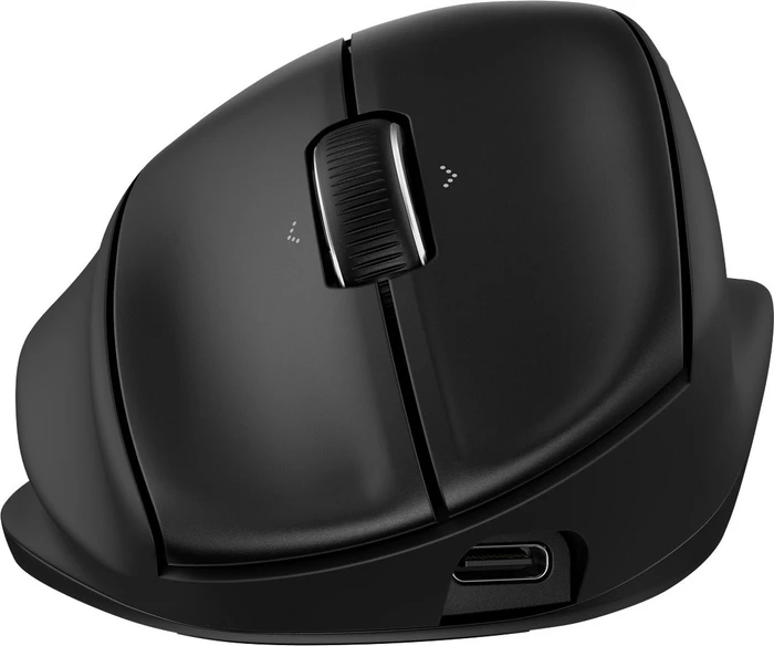 HP 720M Tilt Ergonomic Mouse schwarz, USB/Bluetooth