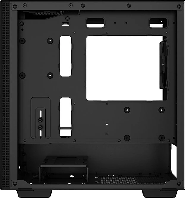 DeepCool CH370, schwarz, Glasfenster