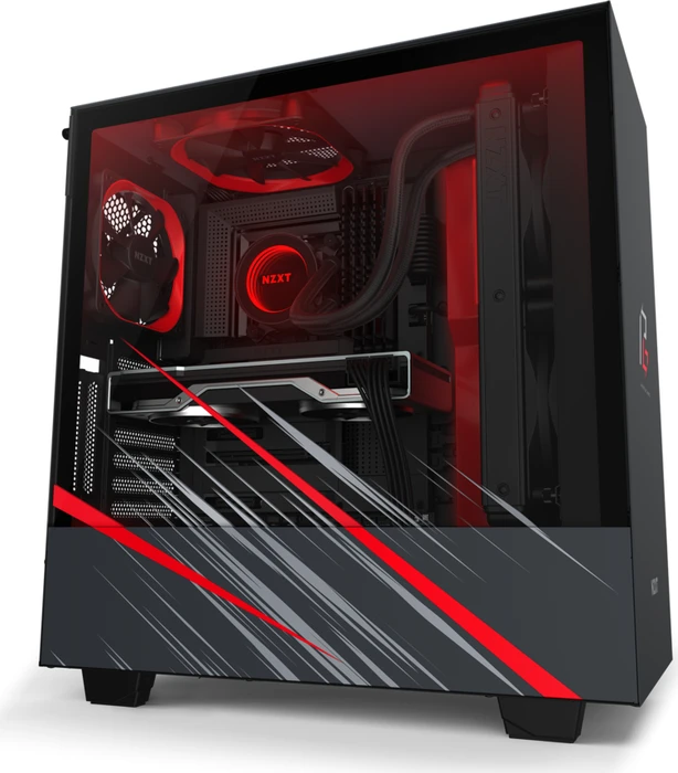 NZXT H510i Phantom Gaming Special Edition, Glasfenster
