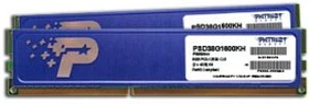 Patriot Signature Line blauer Kühler UDIMM 8GB Kit, DDR3-1600, CL11