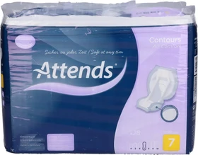 Attends Contours Air Comfort 7 Hygieneeinlage, 28 Stück