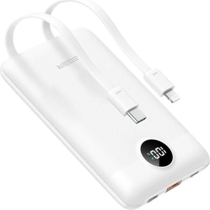 Veger Power Bank Mini 22.5W 10000mAh weiß