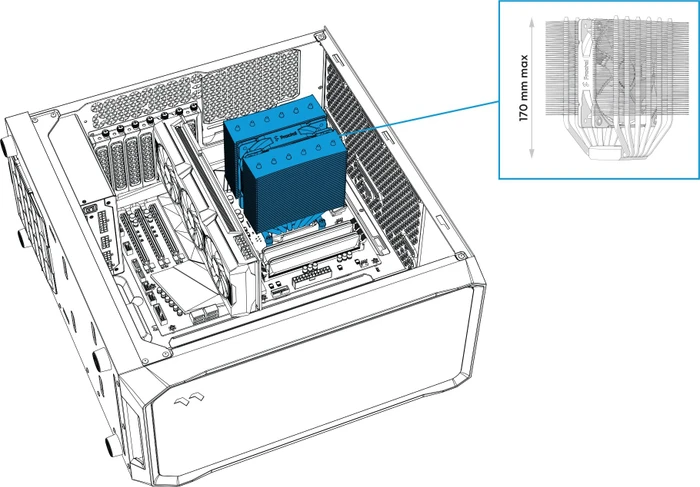 Fractal Design Focus 2, schwarz
