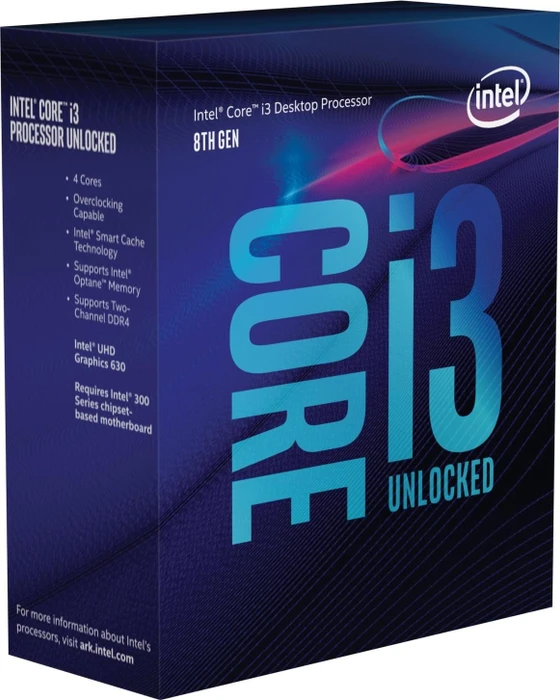 Intel Core i3-8350K, 4C/4T, 4.00GHz, boxed ohne Kühler
