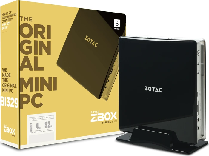 Zotac ZBOX BI329, Celeron N4100, 4GB RAM, 32GB SSD