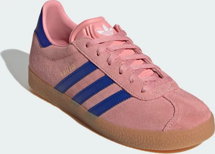 adidas Gazelle semi pink spark/lucid blue (Junior)