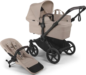 Bugaboo Donkey 6 2in1 Gestell schwarz desert taupe