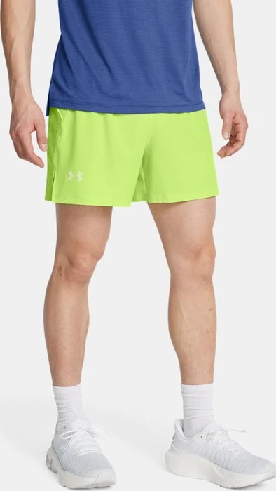 Under Armour Launch Elite Hose kurz morph green/reflective (Herren)
