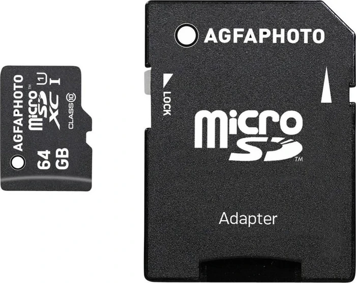 Lupus Imaging AgfaPhoto High Speed R45/W15 64GB Kit, UHS-I U1, Class 10