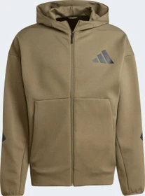 adidas Z.N.E. Zip Hoodie olive strata (Herren)