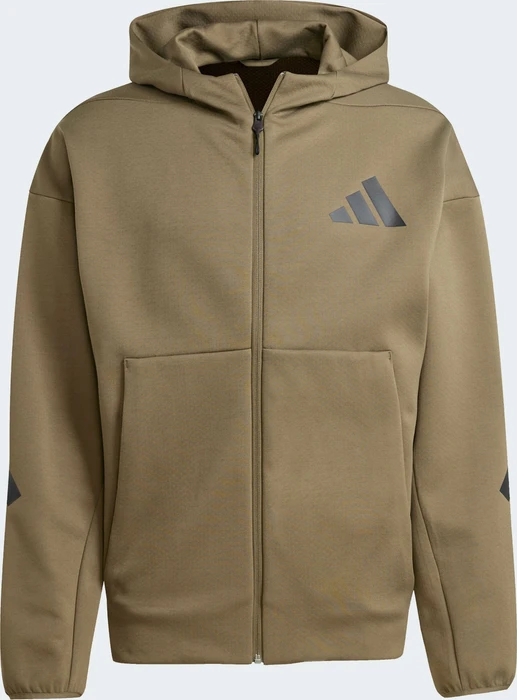 adidas Z.N.E. Zip Hoodie olive strata (Herren)